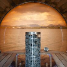 Connemara Sands Beach Sauna Interior View