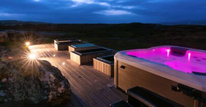 seaweed baths outdoor evening