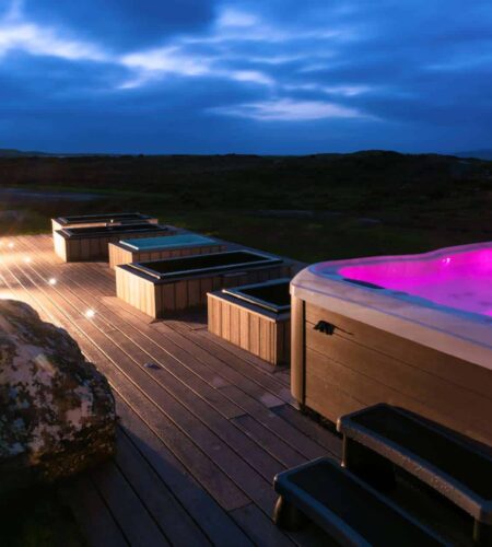 seaweed baths outdoor evening