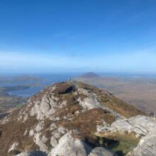 Connemara National Park Diamond Hill Hiking Summit