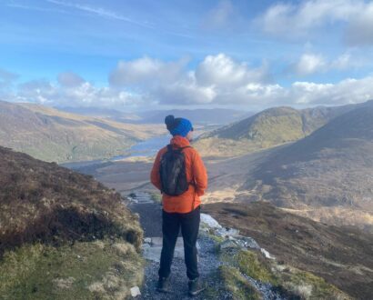 Hiker, Diamond Hill, Trail, Connemara, National Park, Co Galway_Web Size