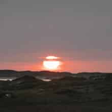 Sunset at Connemara Sands Hotel