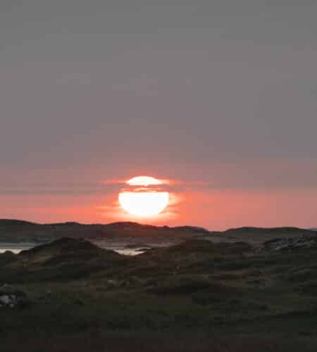 Sunset at Connemara Sands Hotel